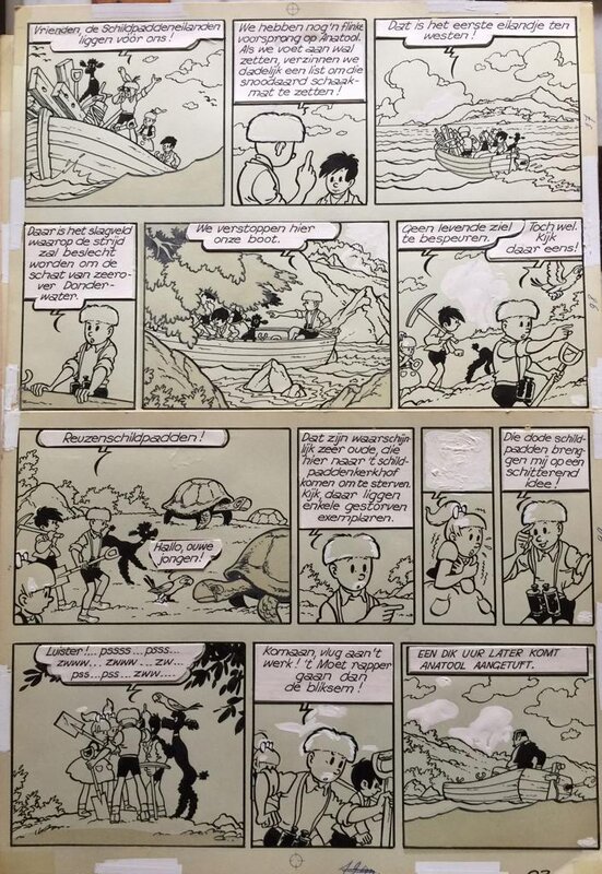 Jef nys schildpaddenschat - Comic Strip