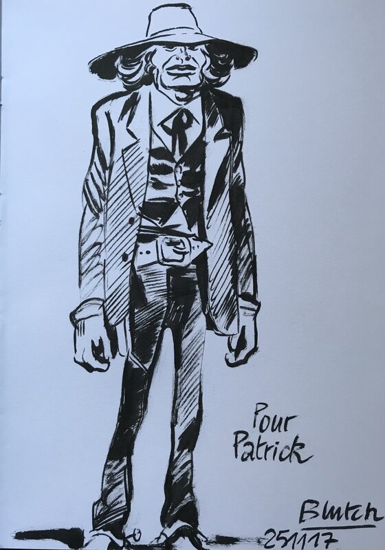 Blueberry par Blutch - Dédicace