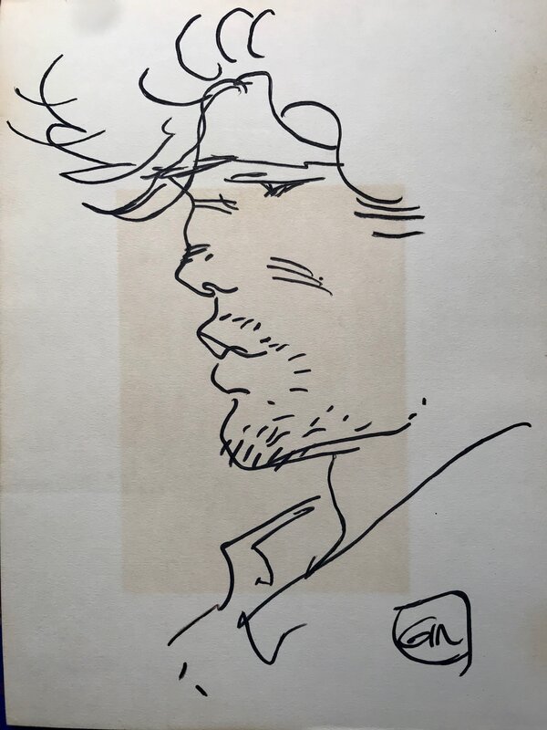 Blueb ... by Jean Giraud - Sketch