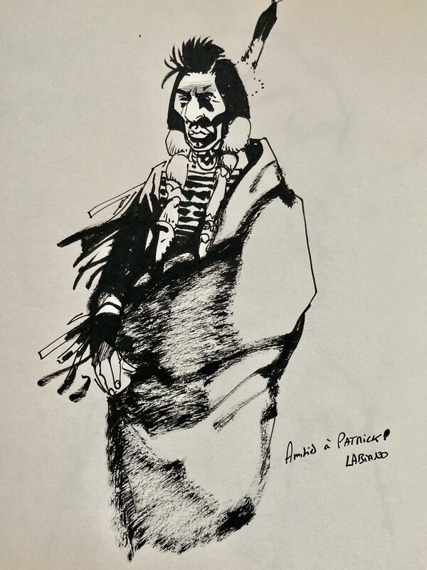 Indien by Hugues Labiano - Sketch
