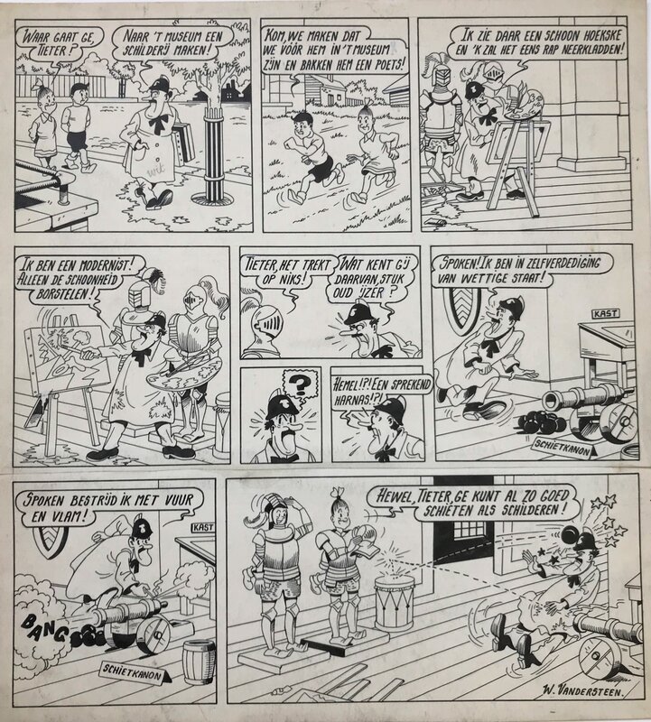 De Vrolijke Bengels by Willy Vandersteen - Comic Strip