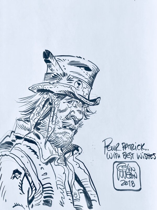 Mc Clure by Colin Wilson - Sketch