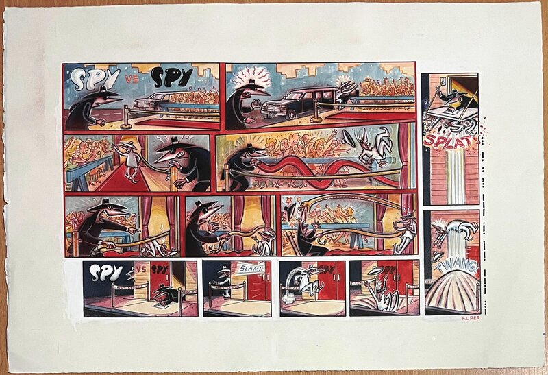 Kuper - Spy vs Spy - Planche originale