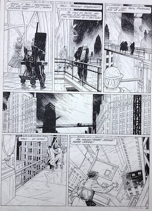 BRÜSEL by François Schuiten, Benoît Peeters - Comic Strip