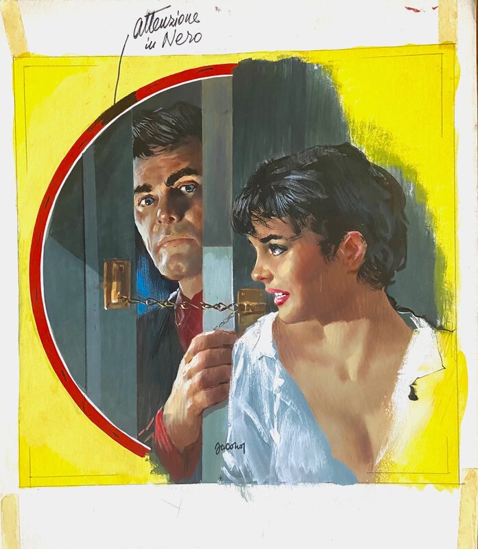 Scappa povero negro by Carlo Jacono - Original Cover