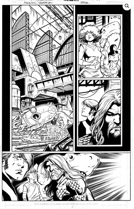 Aquaman/Jabberjaw by Paul Pelletier - Comic Strip