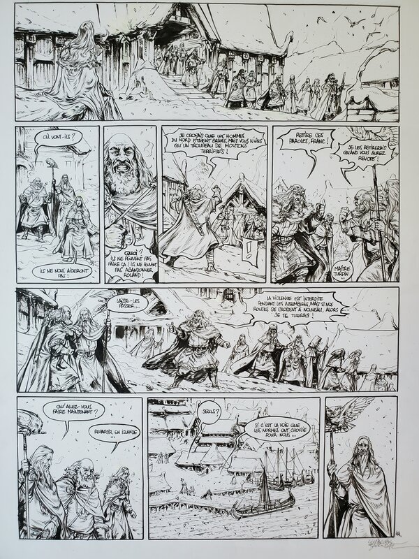 Gwendal Lemercier, DURANDAL T3 LA MARCHE DE BRETAGNE - Comic Strip