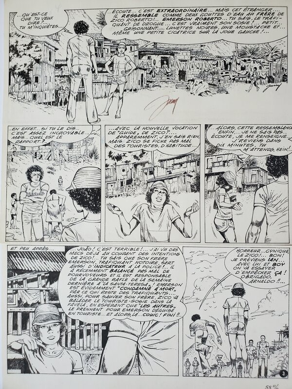 Charles Jarry, LES BAROUDEURS SANS FRONTIERES - Comic Strip