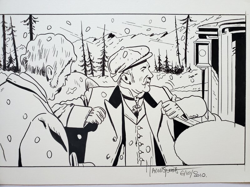 Frédéric Marniquet, ILLUSTRATION ORIGINALE - Illustration originale