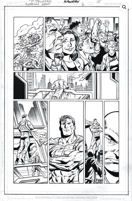 Superman Giant by Paul Pelletier - Comic Strip