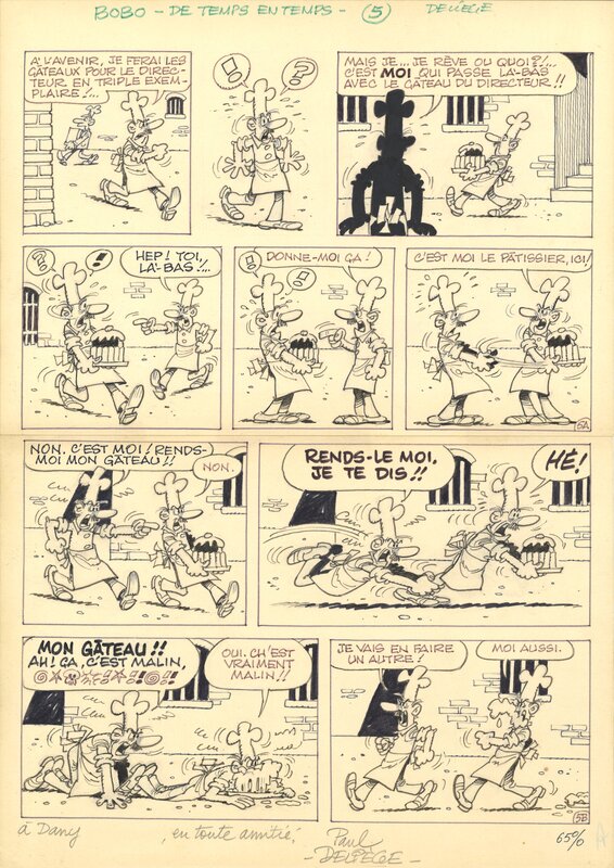 Bobo / Jaap by Paul Deliège - Comic Strip