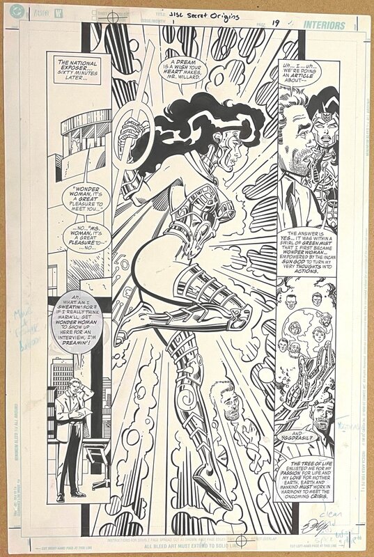 Dan Jurgens, Bob Layton, Stan Lee, Just Imagine Secret Files and Origins #1, page 19 - Comic Strip