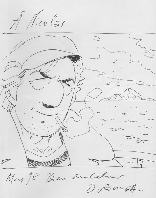 Condor by Dominique Rousseau - Sketch