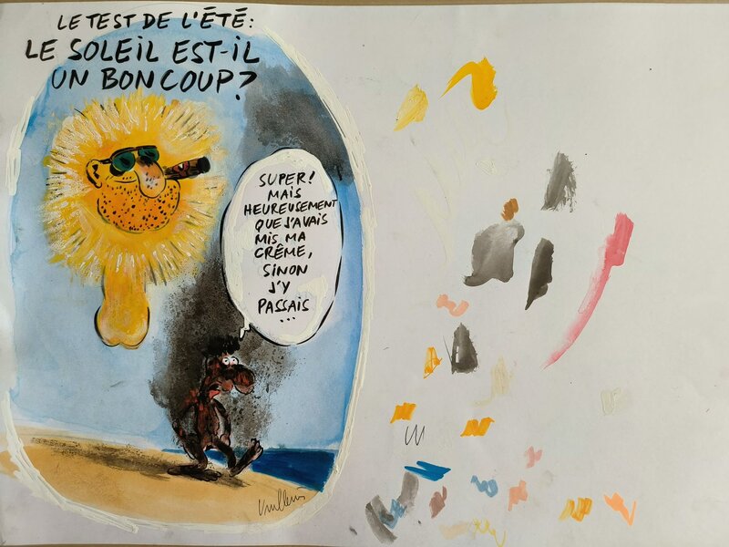 Le soleil by Philippe Vuillemin - Comic Strip