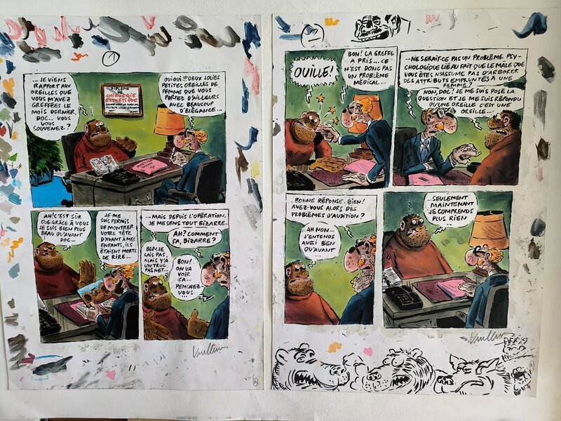 Philippe Vuillemin, Problèmes d'audition - Comic Strip