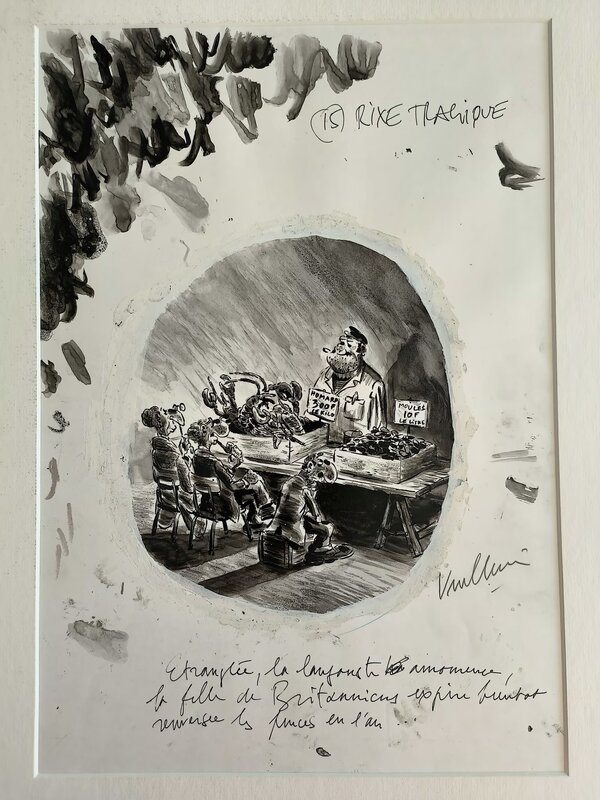 Rixe tragique by Philippe Vuillemin - Comic Strip