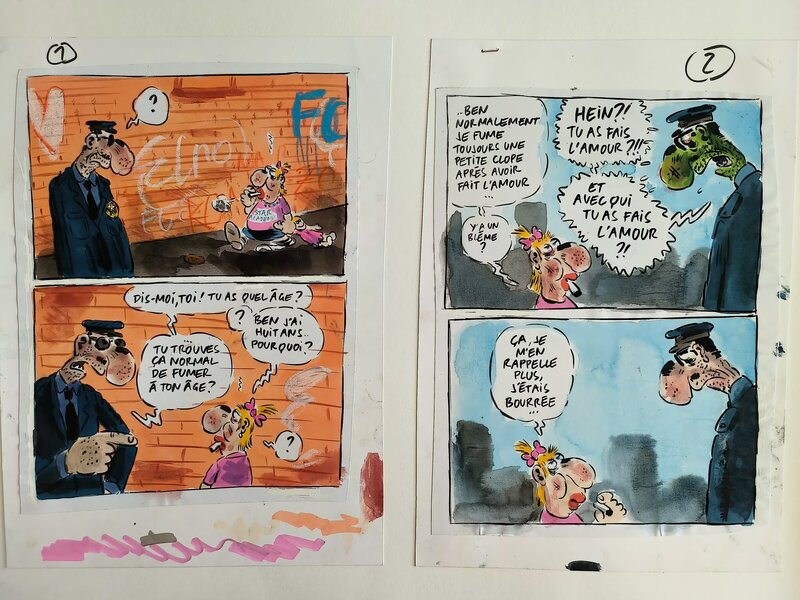 Roulez jeunesse by Philippe Vuillemin - Comic Strip