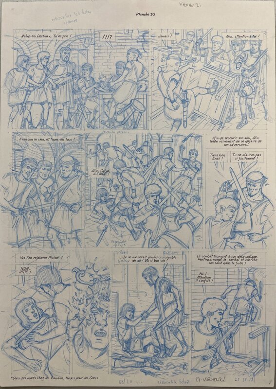 Alix by Marco Venanzi - Comic Strip