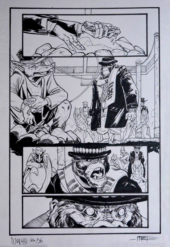 Djungle - page 56 par Marco Itri - Planche originale