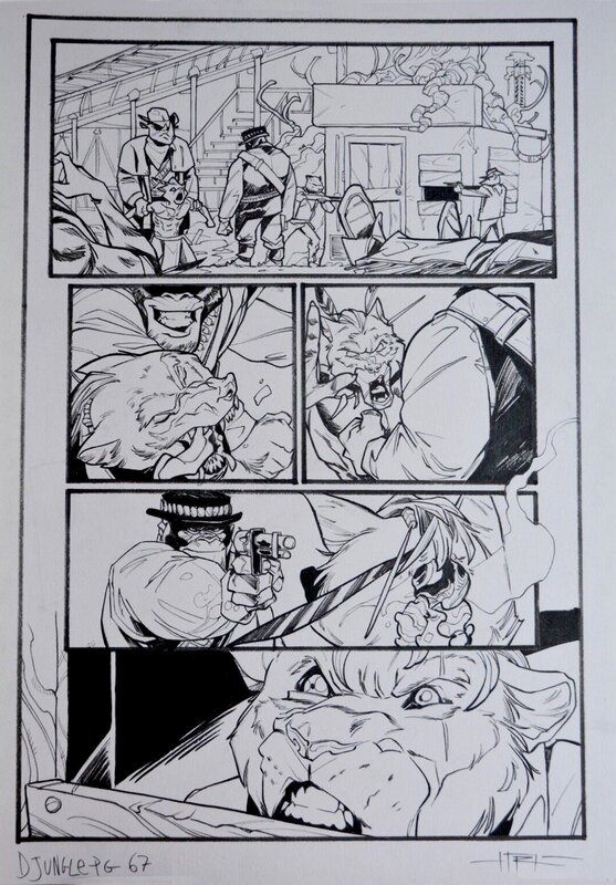 Djungle - page 67 par Marco Itri - Planche originale