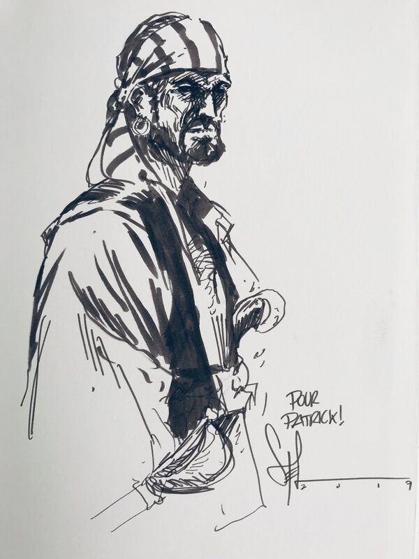 Stefano Carloni, Pirate (avant la saga Barbe Rouge) - Sketch