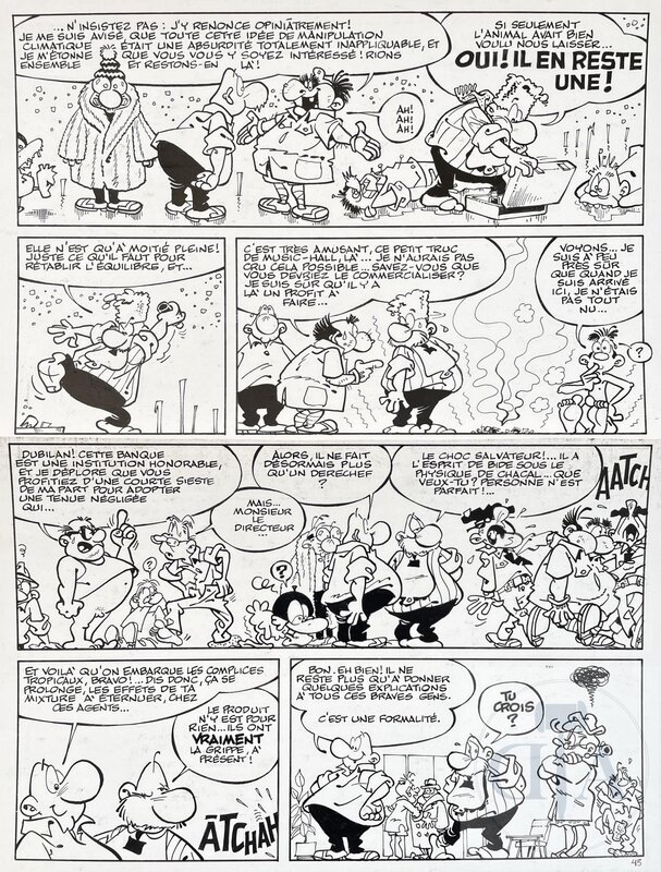 Greg - Achille Talon - Comic Strip