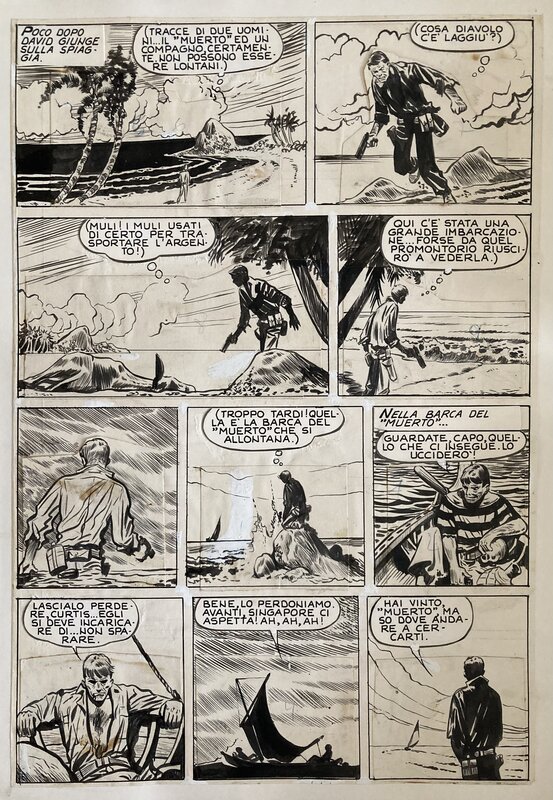 Junglemen by Hugo Pratt, Alberto Ongaro - Comic Strip