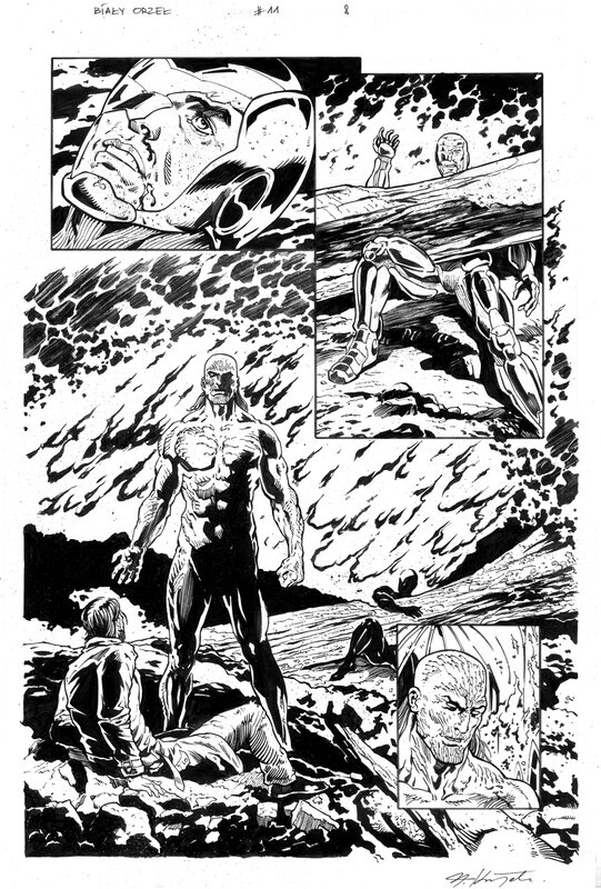 Adam Kmiołek, Aigle Blanc / Biały Orzeł - # 11, p. 8 - Comic Strip