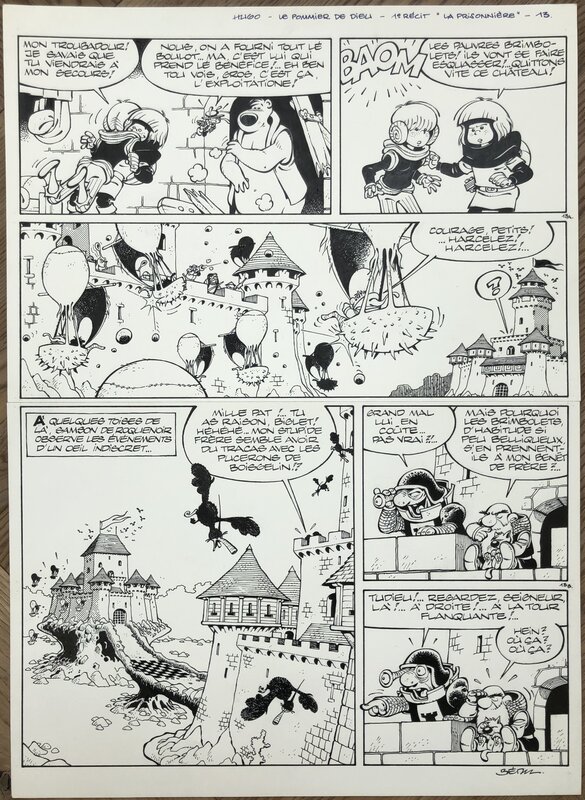 For sale - Bédu - Hugo - Le Pommier de Dieu - 1988 - p13 - Comic Strip