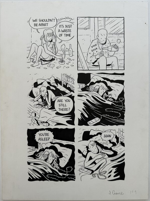 Jordan Crane, Keeping Two - p109 - Shouldn't be apart - Comic Strip