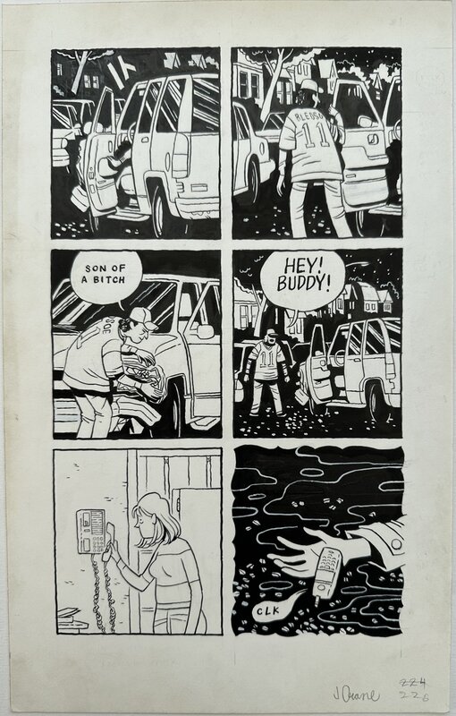 Jordan Crane, Keeping Two - p226 - Son of a bitch - Comic Strip