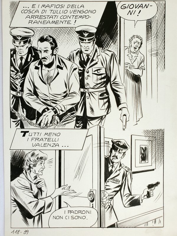 inconnu, FUMETTI  planche originale - Planche originale