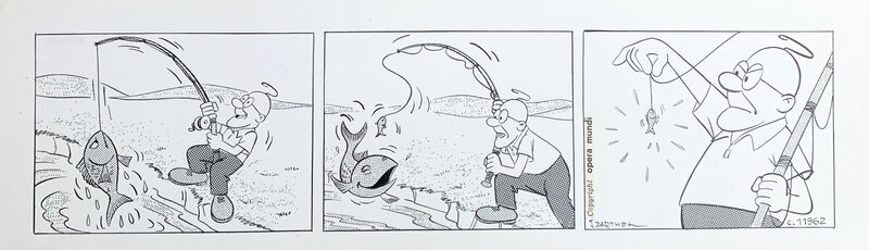 Professeur NIMBUS par J. Darthel, Pierre Le Goff - Planche originale