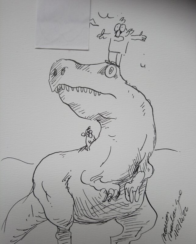 Dino by Marion Montaigne - Sketch