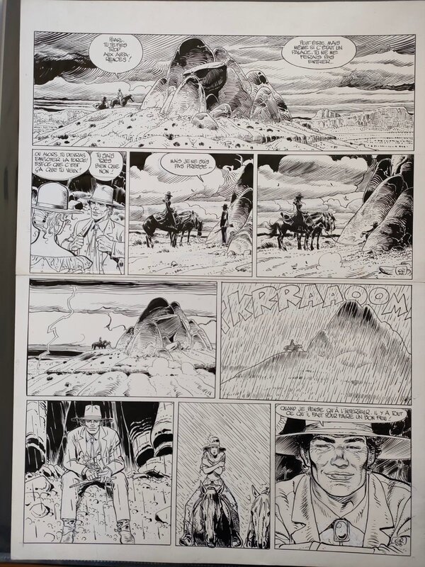 Jean Giraud, Jean-Michel Charlier, Arizona Love #23 p10 - Comic Strip