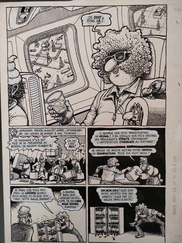 Gilbert Shelton, The Sacred Sands of Pootweet p2 - Planche originale