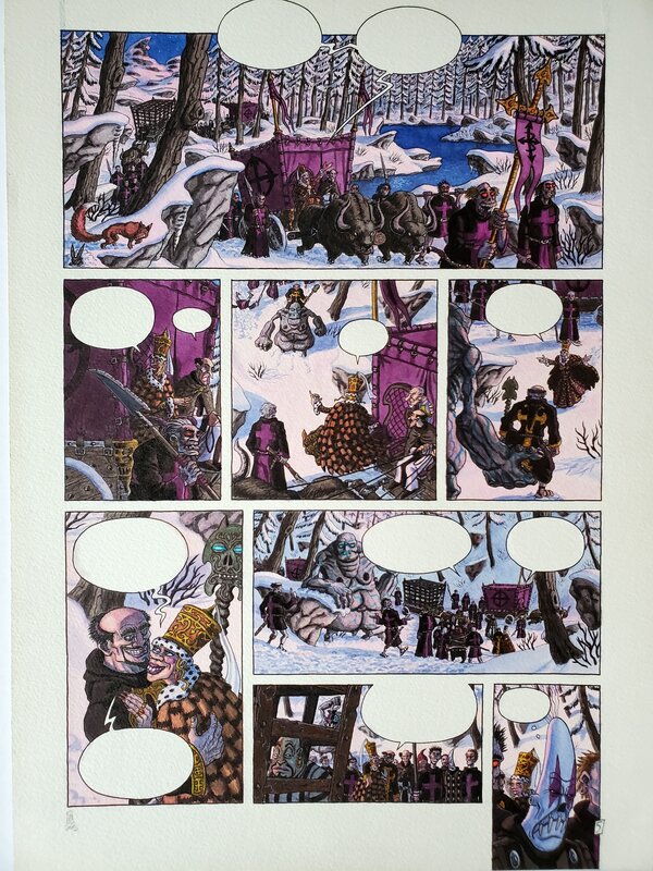 Olivier Milhiet, SPOOGUE T2 BOURAK  couleur directe - Comic Strip