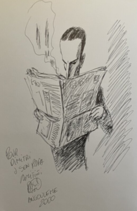 Dédicace de Rabaté - Sketch