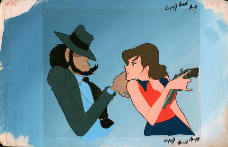 Monkey Punch, Edgar détective cambrioleur / Lupin - Original art