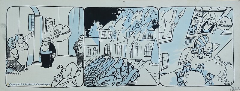 Ferd'nand 1222 par Mik - Planche originale