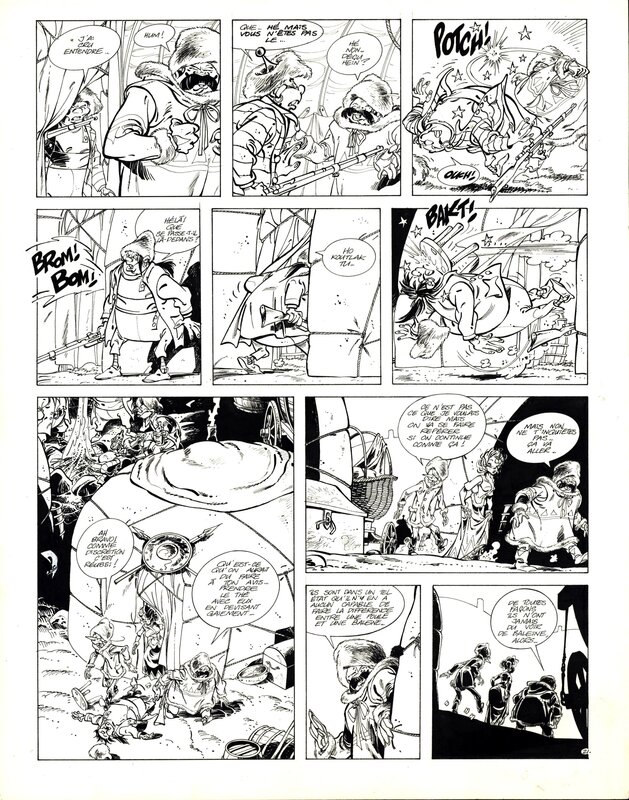 For sale - Pierre Tranchand, Pica, Tranchand : Bastos et Zakousky tome 3 planche 21 - Comic Strip