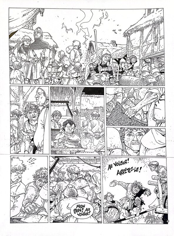 Hermann, Les Tours de Bois Maury - Tome 1, planche 34 - Comic Strip