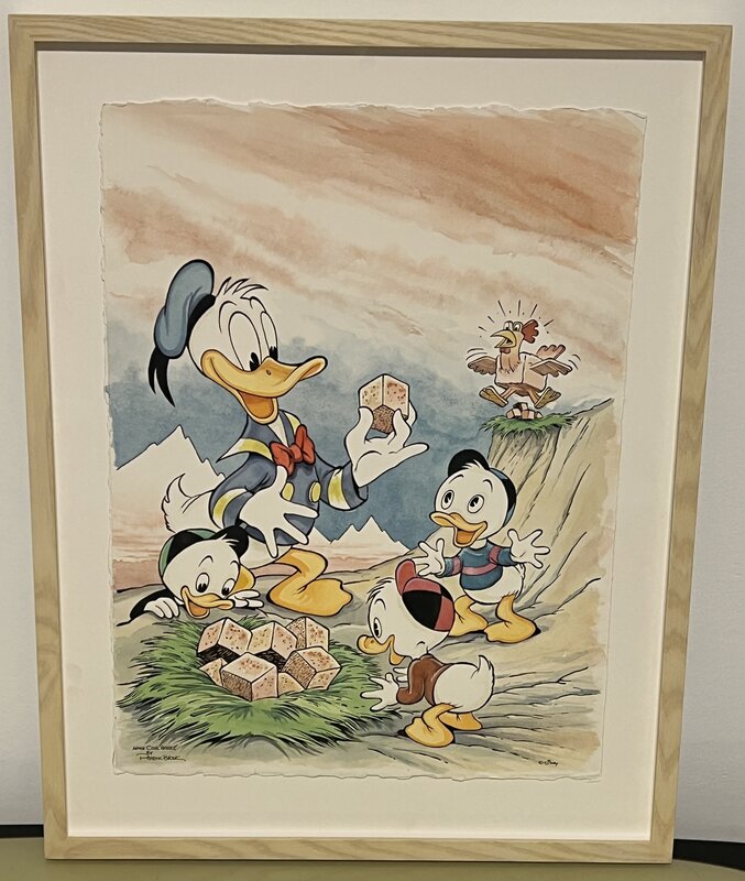 Donald Duck - Lost in the Andes / Patrick Block after Carl Barks - Original Illustration
