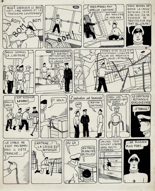 For sale - La Croisiere du Corintic * Robert 'Rob' Gollier pg 6 - Comic Strip