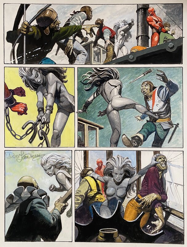 Don Lawrence, Storm - Triptyque - Les Chroniques de Pandarve #3 - Les 7 d'Arometer - T12 p.23 - Comic Strip