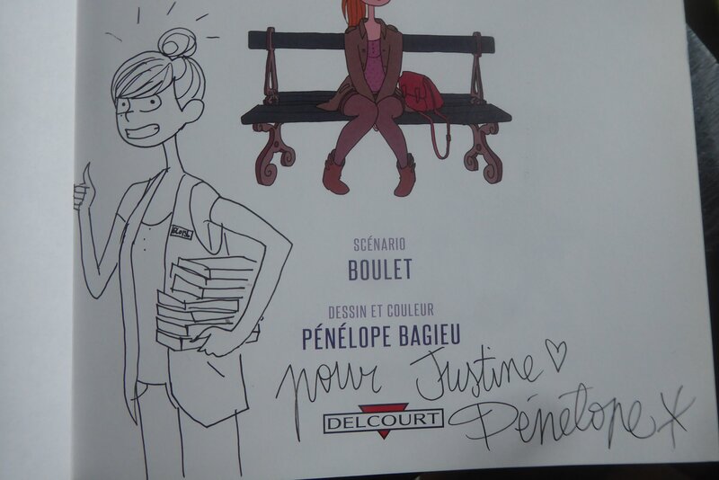 La page blanche by Pénélope Bagieu - Sketch