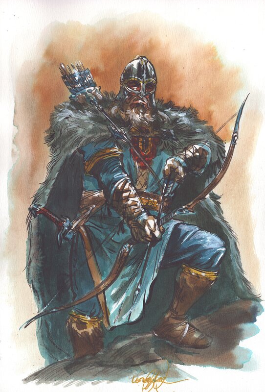 Homme du nord n°3 by Gwendal Lemercier - Sketch