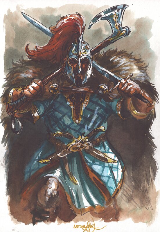 Homme du nord n°4 by Gwendal Lemercier - Sketch
