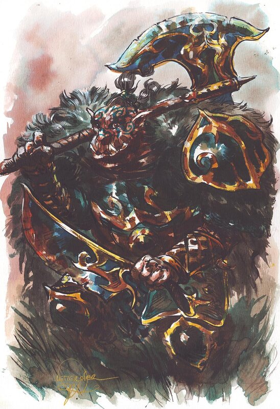Orc n°1 by Gwendal Lemercier - Sketch