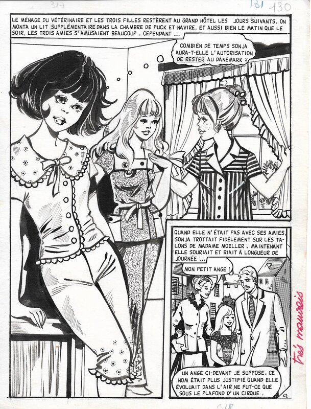 Rosa Sola, Puck et le mystère des diables volants, planche 62 - Clapotis n°126  (Artima) - Comic Strip